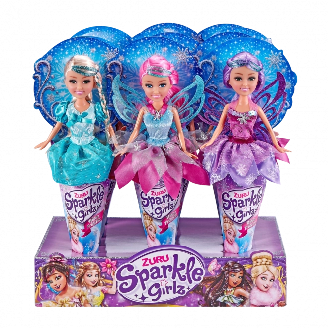 Principessa d'inverno Sparkle Girlz in cono