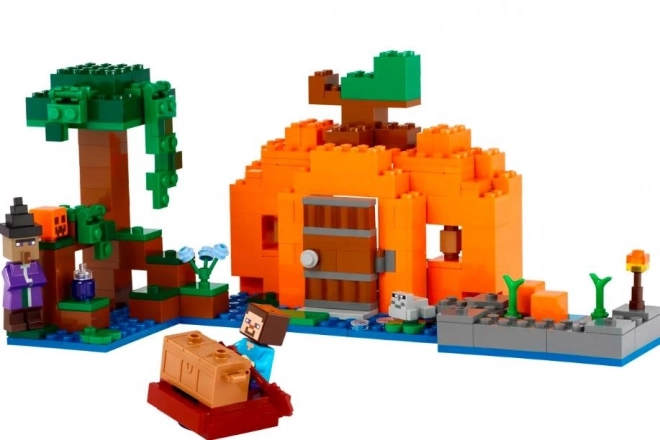 Fattoria di zucche LEGO Minecraft