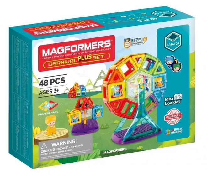 Blocchi magnetici 48 pezzi Magformers