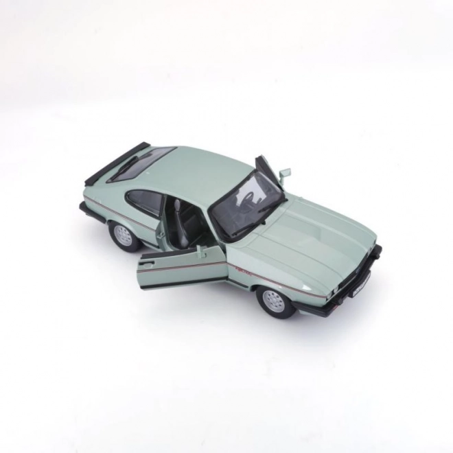 Auto da collezione Ford Capri 1982 verde chiaro