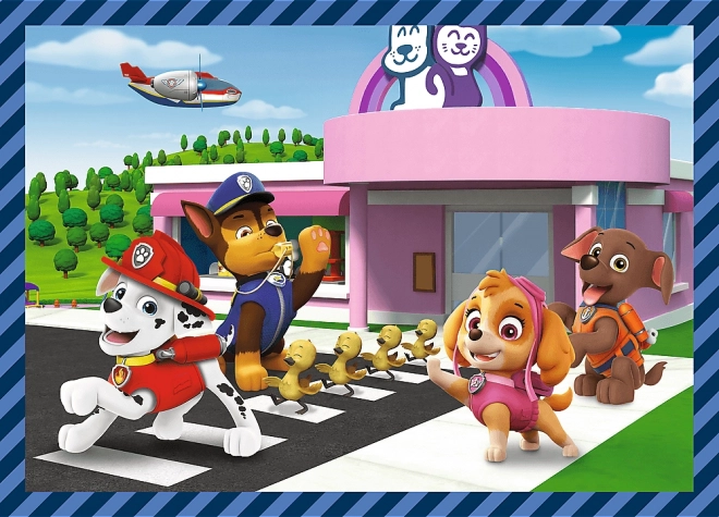 Puzzle 4 in 1 Avventure dei Cuccioli PAW Patrol