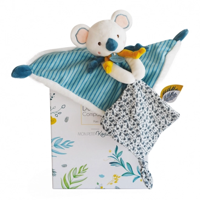 Set regalo koala Yoca con coperta 25 cm