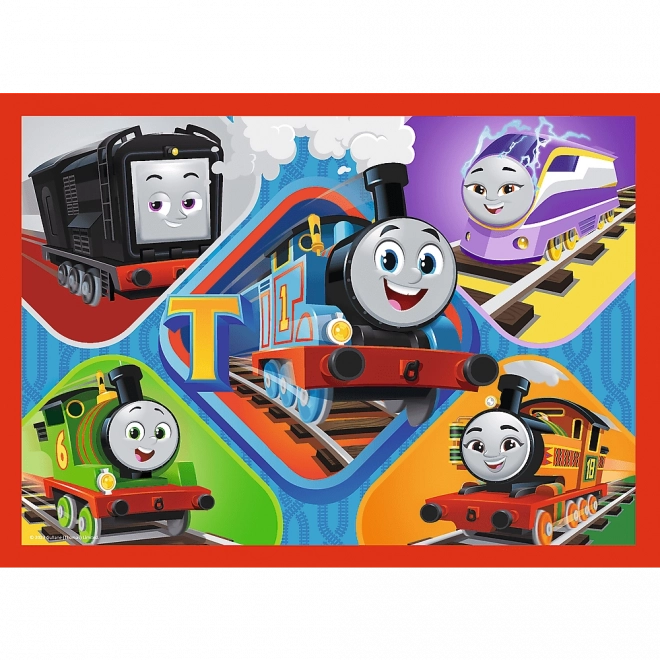 Puzzle 4v1 Coraggioso Tommaso, Tommaso e amici