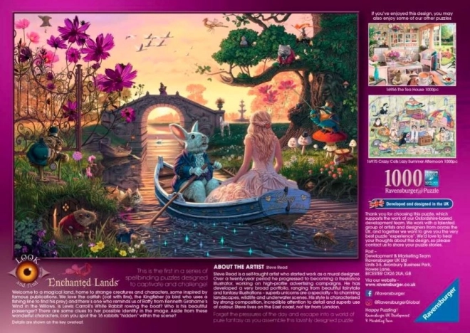 Puzzle 2D 1000 pezzi: Terra magica