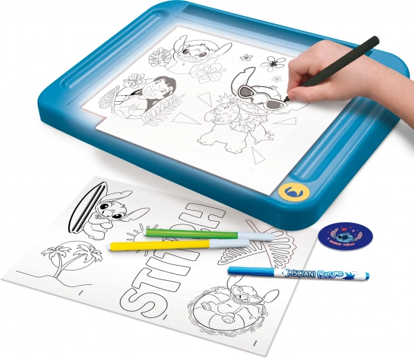 Tavoletta retroilluminata per un ricalco preciso