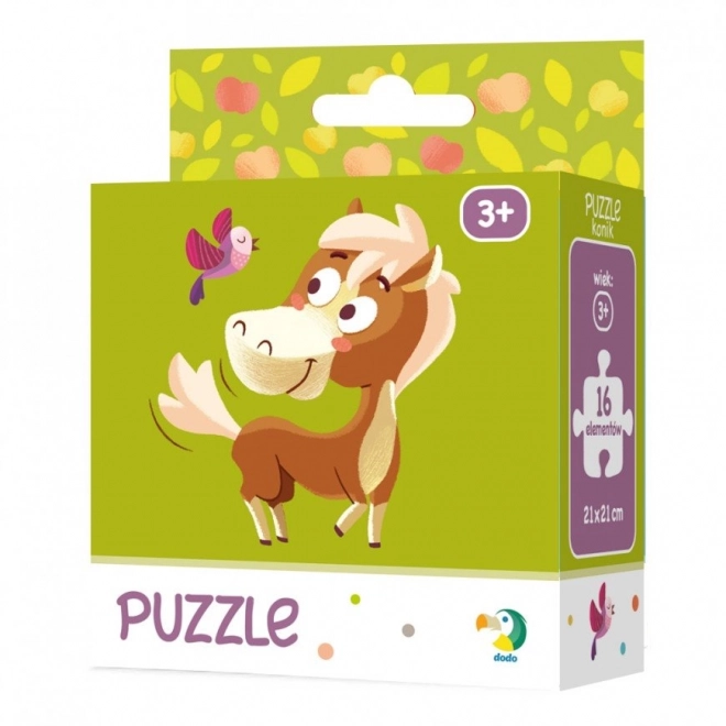 Puzzle Cavallino DODO 16 pezzi