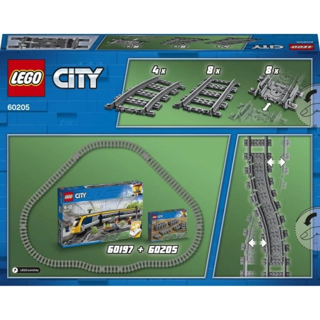 Binari flessibili per Lego City