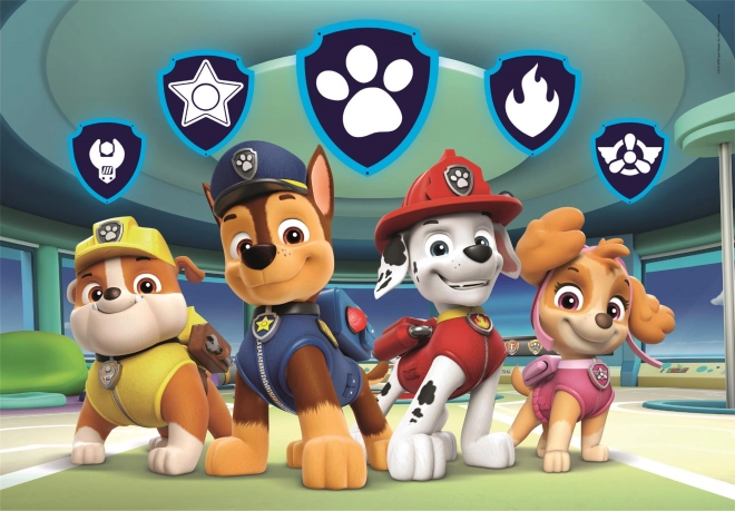 Puzzle Luminoso Paw Patrol 104 Pezzi