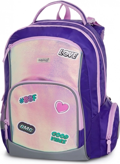 Set 3 pezzi Oxy Go Fashion zaino scolastico