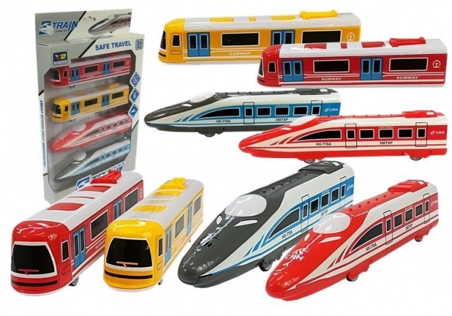 Set di Vagoni Pendolino Divertenti