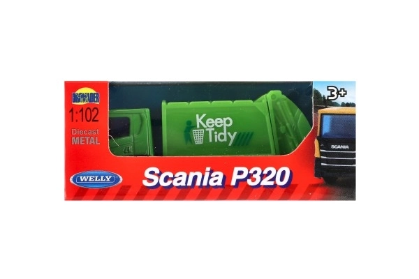 Camioncino Scania Welly in Metallo/Plastica