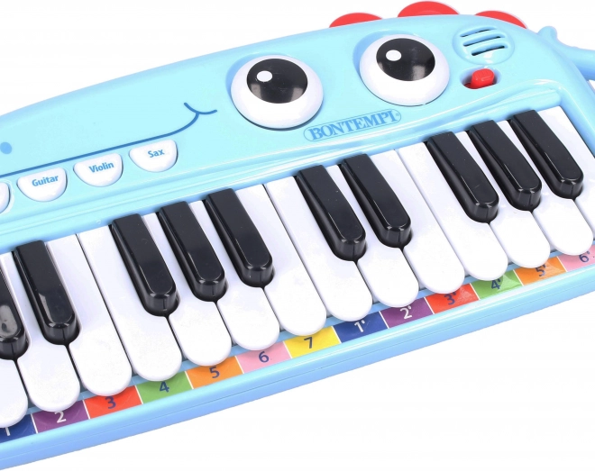 Pianoforte elettronico Bontempi blu