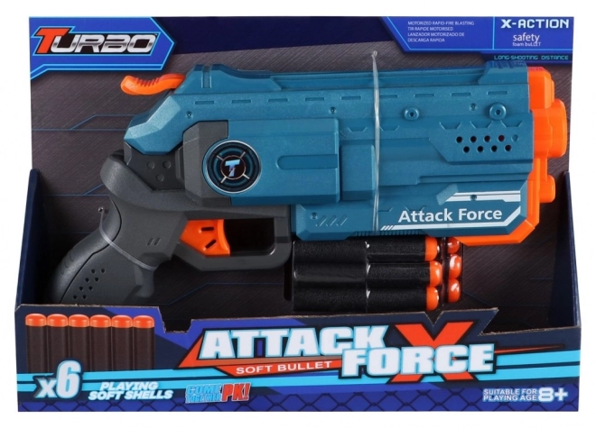 Blaster Turbo Attacco Force con Munizioni