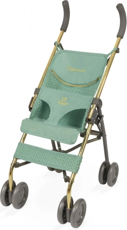 Passeggino pieghevole per bambole a ombrello XL CAPRICCIO 75 cm