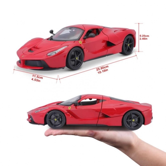 Bburago Ferrari LaFerrari 1:18 - Rosso