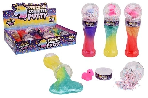 Slime con Unicorno e Sfere di Schiuma