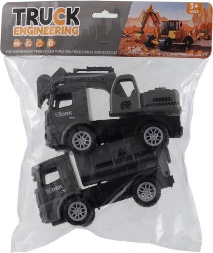 Set di macchinine da costruzione con motore a volano