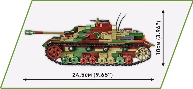 Modello Sturmgeschutz IV II Guerra Mondiale in Scala 1:28