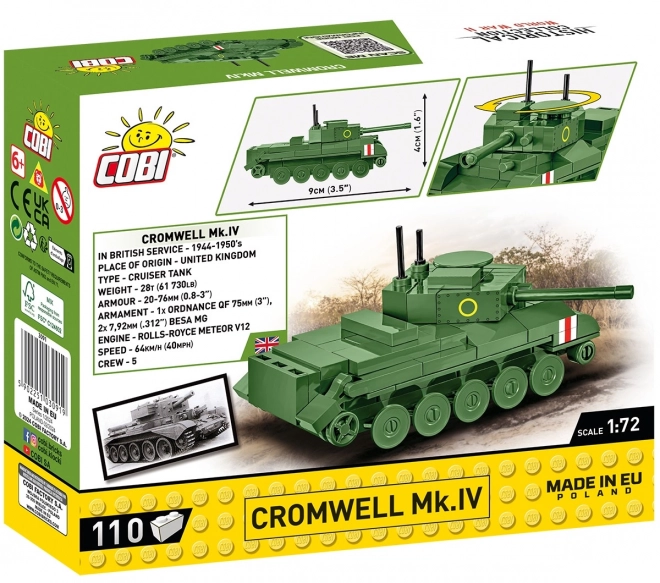 Cromwell Mk. IV seconda guerra mondiale in scala 1:72