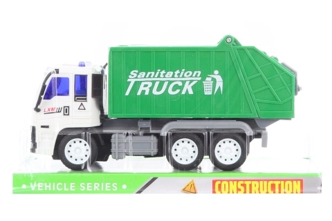 Camion dei rifiuti a inerzia