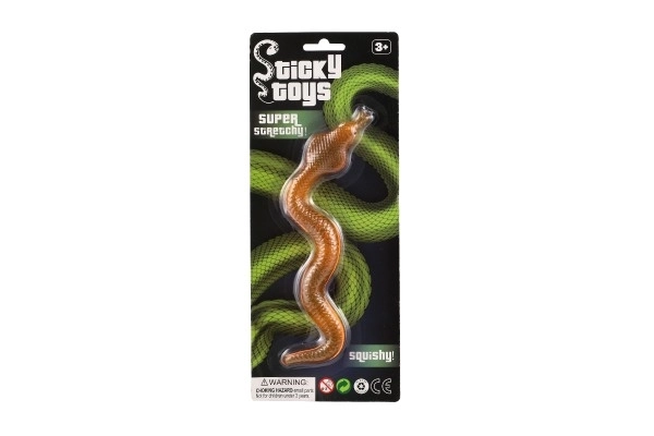 Serpente elastico allungabile 28cm in 4 colori