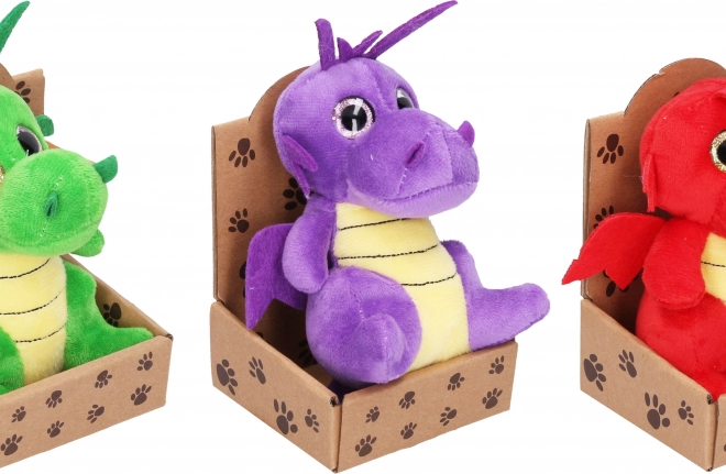 drago di peluche 13 cm