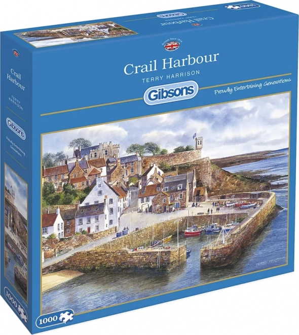 Puzzle del porto di Crail di GIBSONS - 1000 pezzi