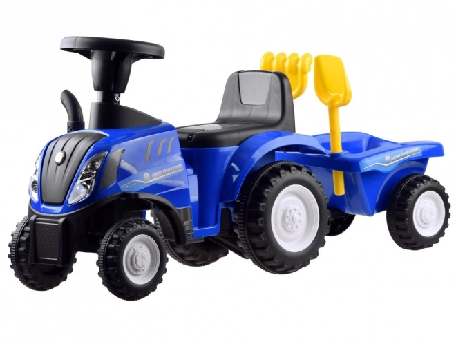 Trattore New Holland con rimorchio per bambini