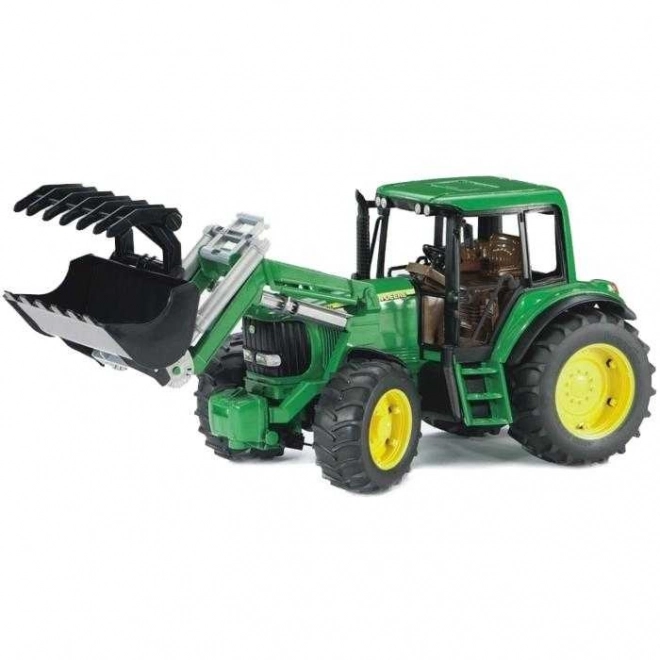 Trattore con caricatore frontale Bruder John Deere 6920