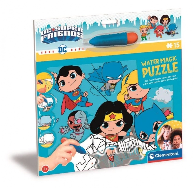 Puzzle Water Magic - DC Superfriends