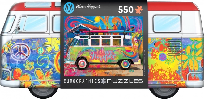 Puzzle collezionabile Volkswagen Wave Hopper in scatola di latta