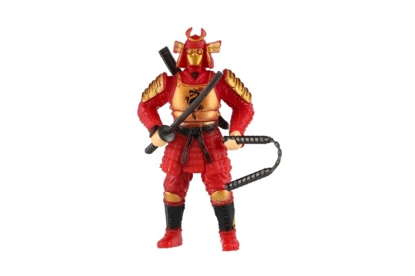 Figura ninja con accessori