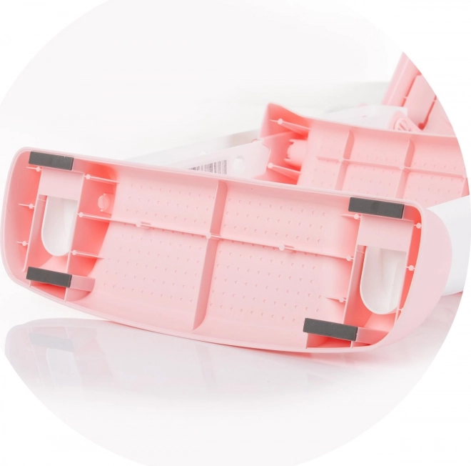 Chipolino riduttore WC con scala Skippy rosa