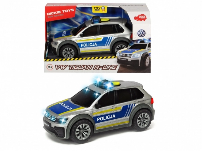 Auto Polizia Tiguan R-Line VW 25 cm