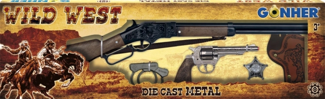 Set da Cowboy Grande - Fucile e Revolver