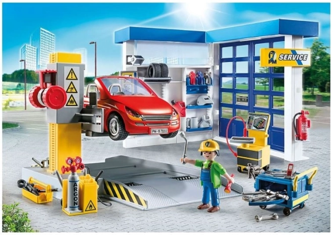 Set officina PLAYMOBIL City Life