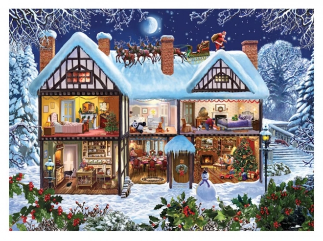 Puzzle La Casa di Natale 1000 Pezzi