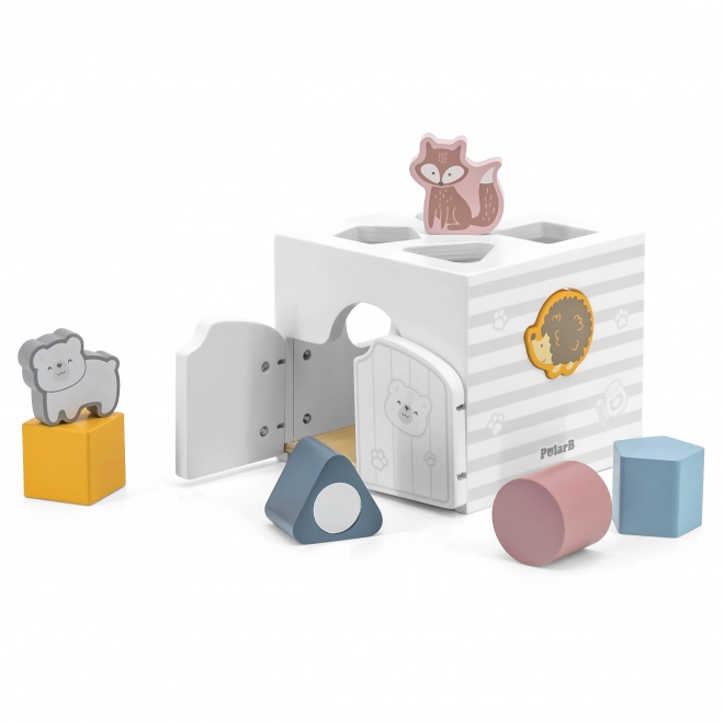 Sorter educativo con blocchi a sonagli PolarB Montessori