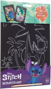 Immagini grattabili Stitch per divertimento creativo