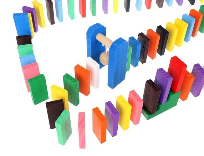 Set Domino in Legno per Bambini