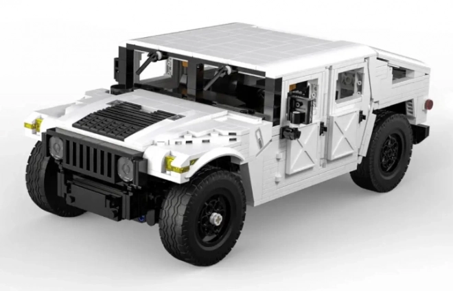 Blocchi di costruzione Humvee veicolo militare 1:12 per bambini 8+