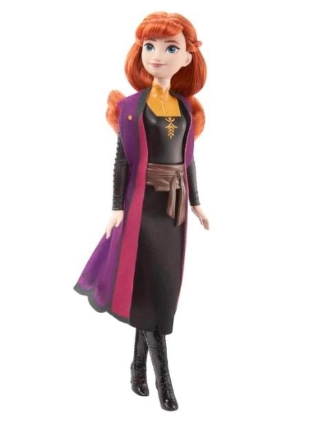 Bambola Frozen Elsa - Disney Il Regno di Ghiaccio 2 – Anna in abito nero-arancione