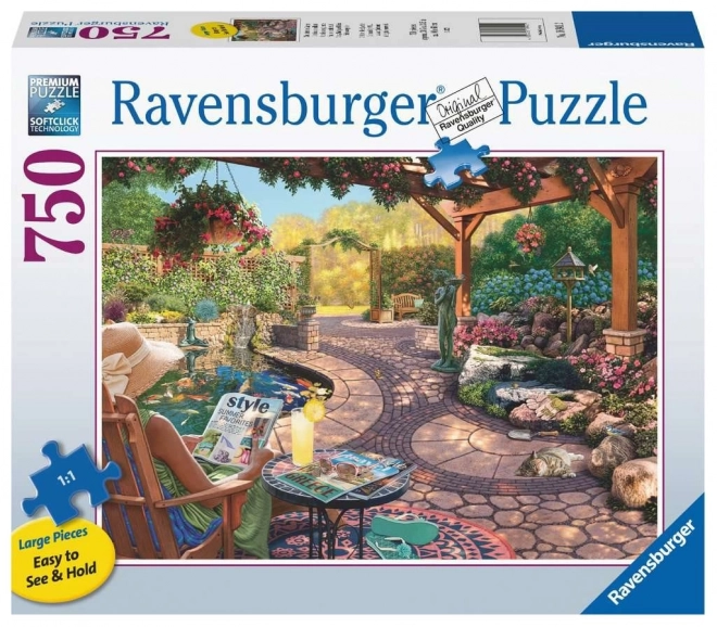 Puzzle Ravensburger - Bellezza del Cortile 750 Pezzi