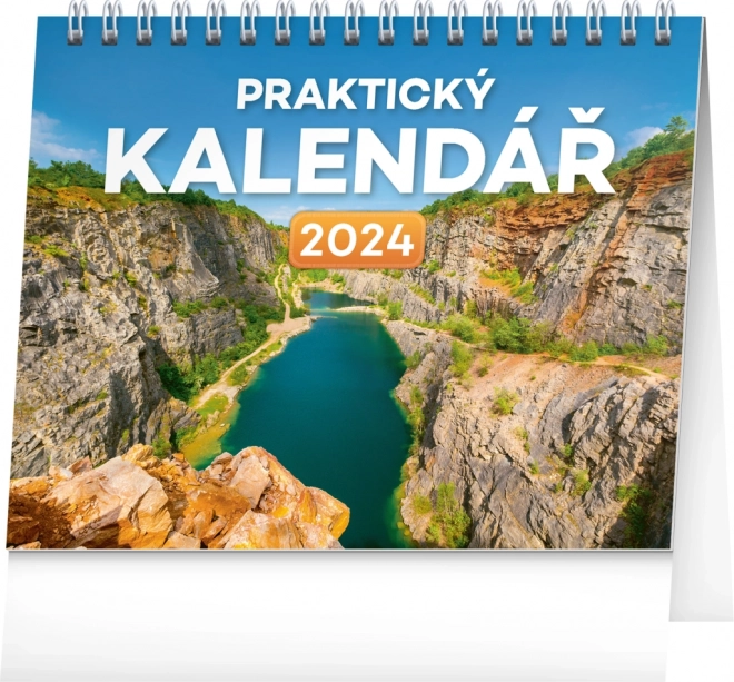 Calendario da tavolo 2024 pratico