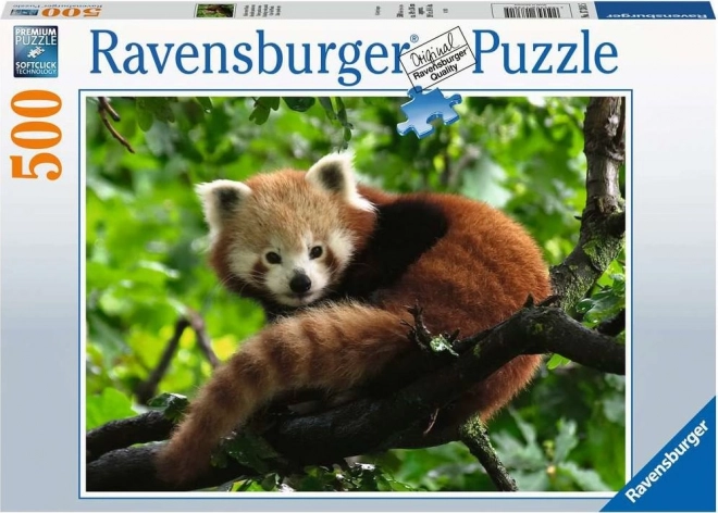 Puzzle panda rosso 500 pezzi