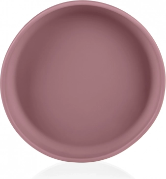 Piattino in silicone per bambini Old Pink