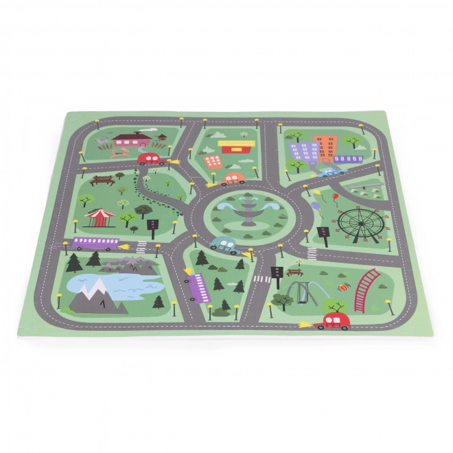 Tappetino Puzzle in EVA per Bambini Città