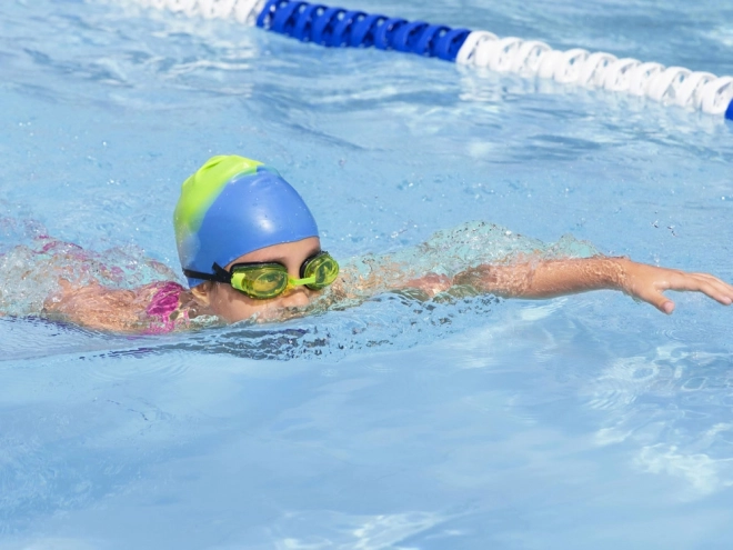 Cuffia da nuoto colorata per bambini