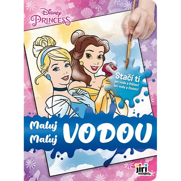 Omalovánka magica con acqua Principesse