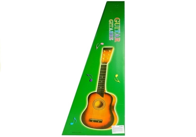 Chitarra classica in legno con plettro ciliegia 60 cm